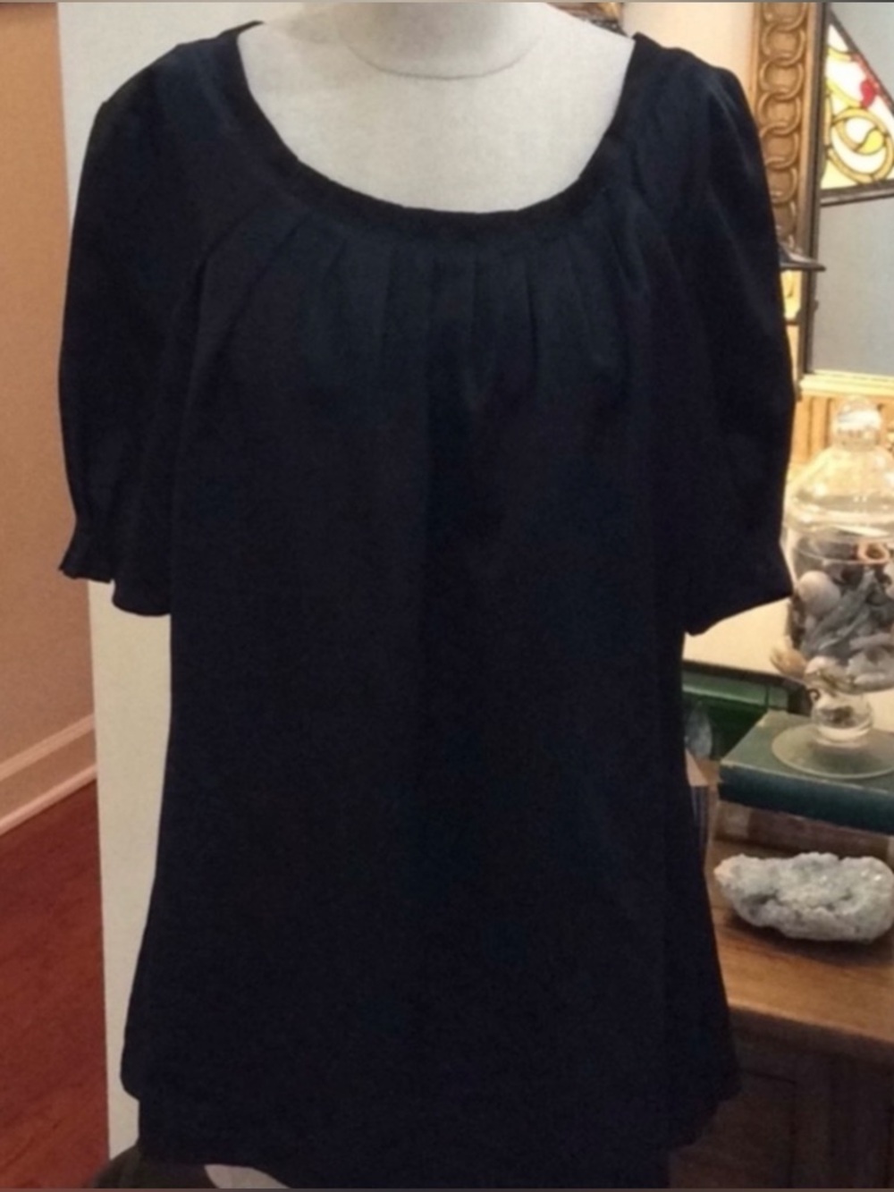 Beautiful Black XL Mix It Blouse(NWOT)